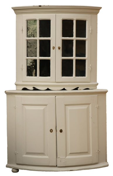 Golvhörnskåp, omkring år 1800