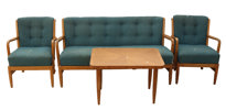 Salongsmöbel 4 delar, 1900-talets första hälft