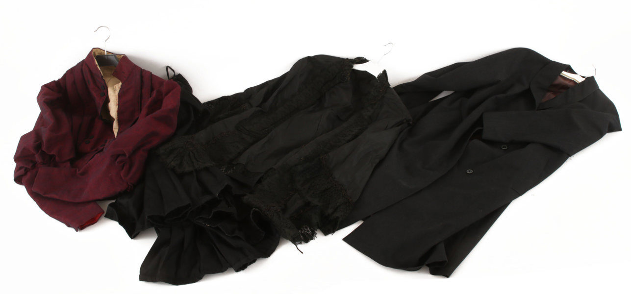 Äldre kläder 3 delar