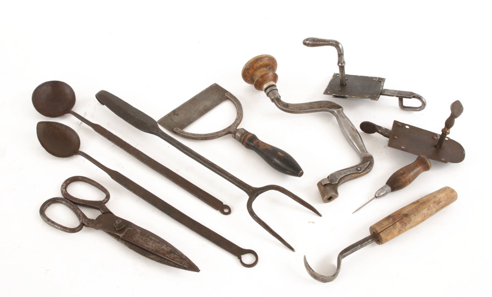 Smidesföremål 10 delar