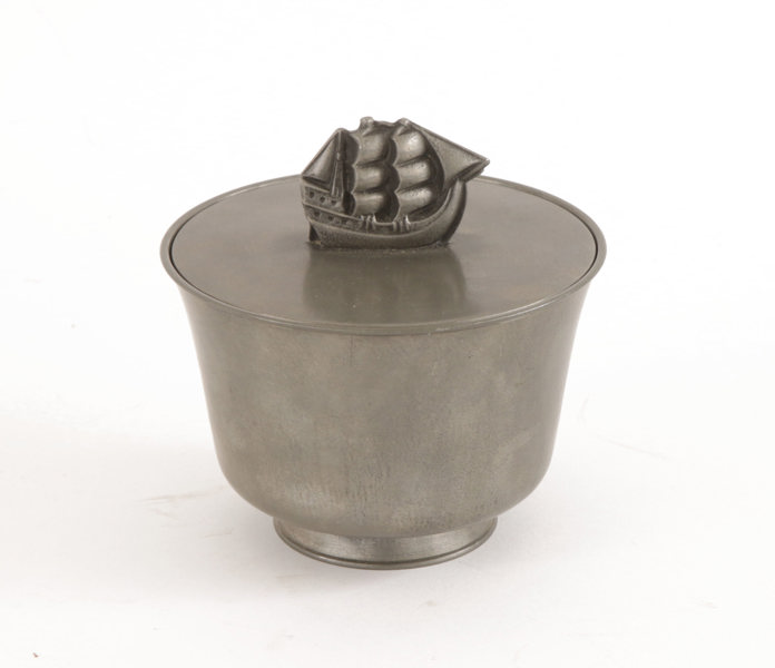 Burk med lock, Schroeder & Olsson, 1938