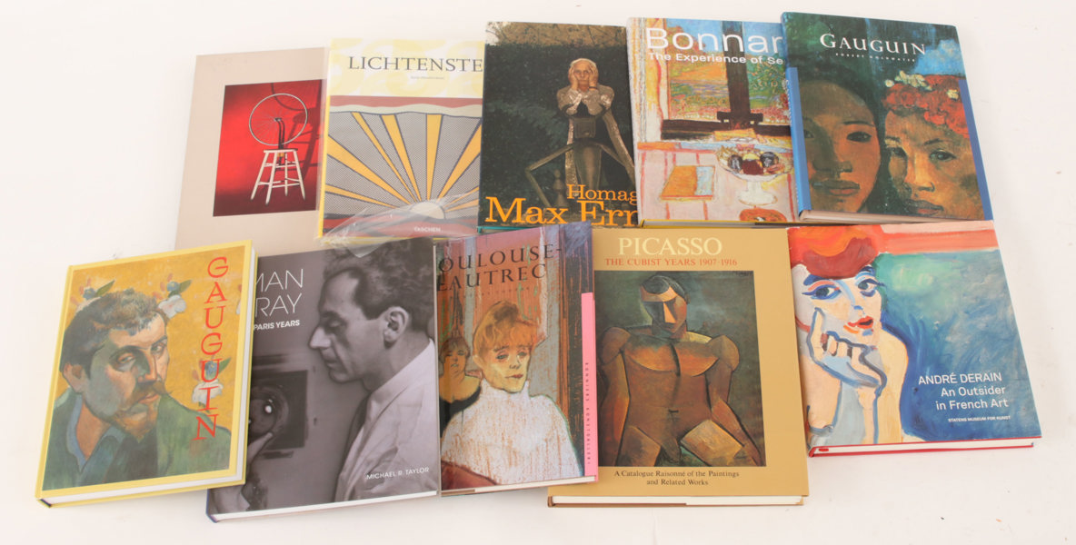 Konstböcker 10 delar