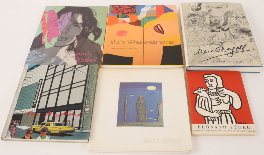 Konstböcker 6 delar