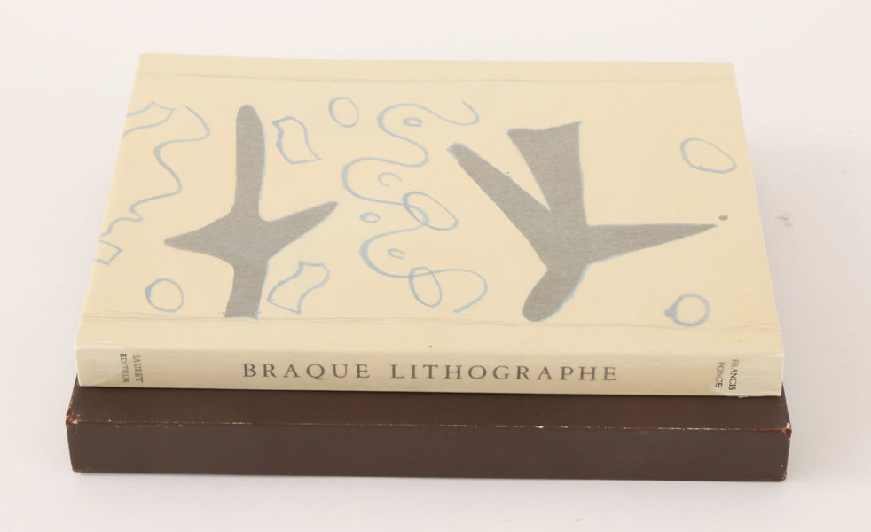 Bok, "Braque Lithographe", Fernand Mourlot, tryckt 1963