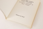 Bok, "Illustrations originales de Marc Chagall", Leopold Senghor