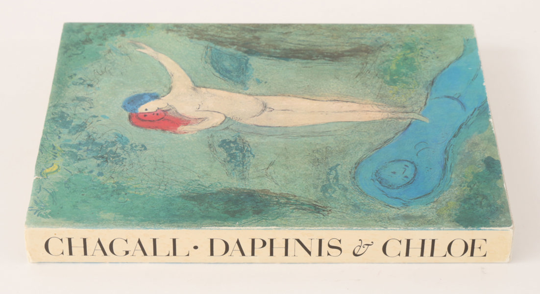 Bok, "Chagall - Daphnis & Chloe", tryckt 1977