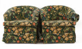 Fåtöljer ett par, klädda i "Golden Lily", William Morris