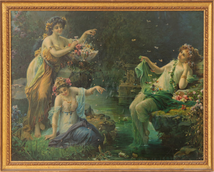 Oljetryck, omkring år 1900