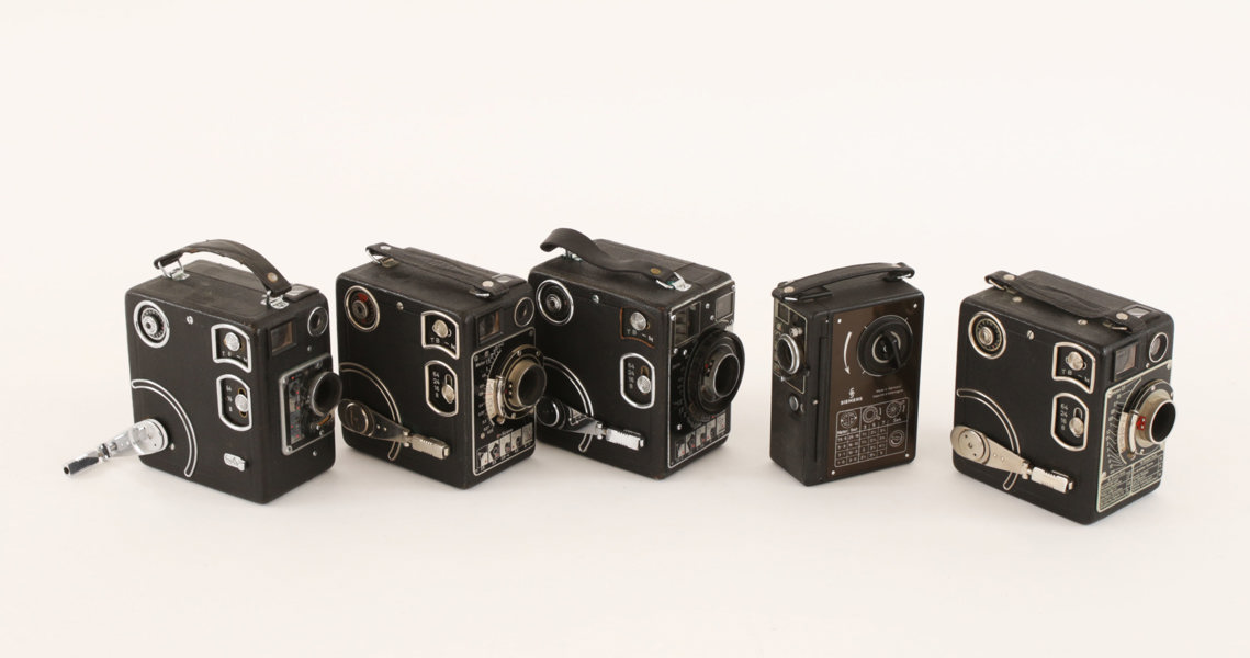 Filmkameror 5st, Siemens, 1900-talets mitt