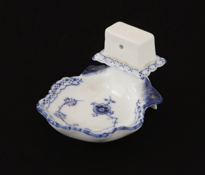 Tändsticksställ, "Musselmalet", Royal Copenhagen, Danmark