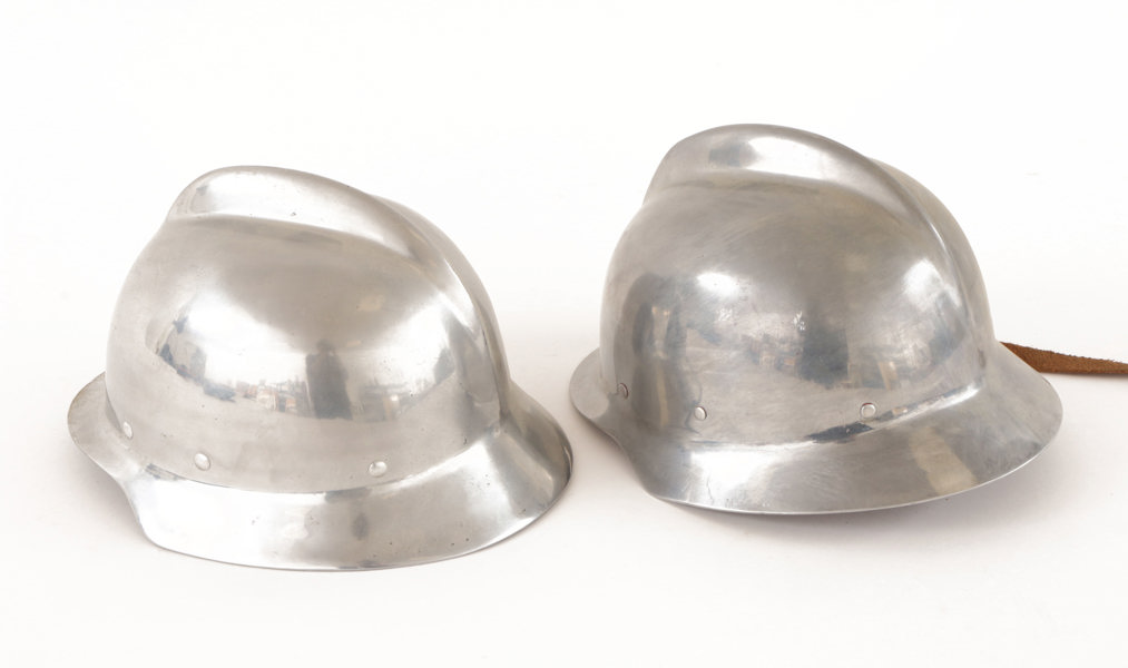 Brandhjälmar 2st, Brissmans Brandredskap, Halmstad