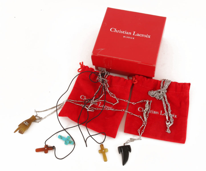 Halsband med hängen 2st, Christian Lacroix