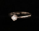 Ring i 18k vitguld