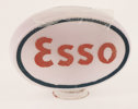 Bensinpumpsglob, ESSO, omkring 1900-talets mitt