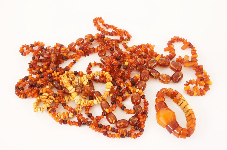 Halsband 5st samt armband