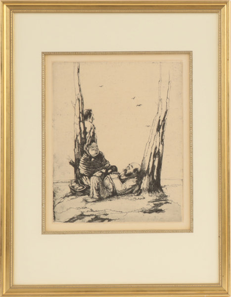 Axel Fridell (1894-1935) för föreningen Grafisk Konst