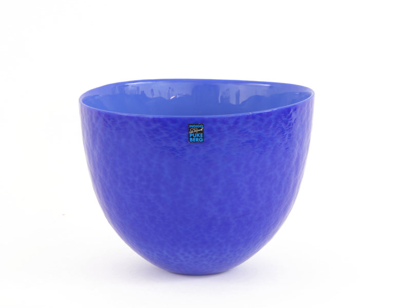 Skål, "Indigo", Eva Englund för Pukeberg, 1991