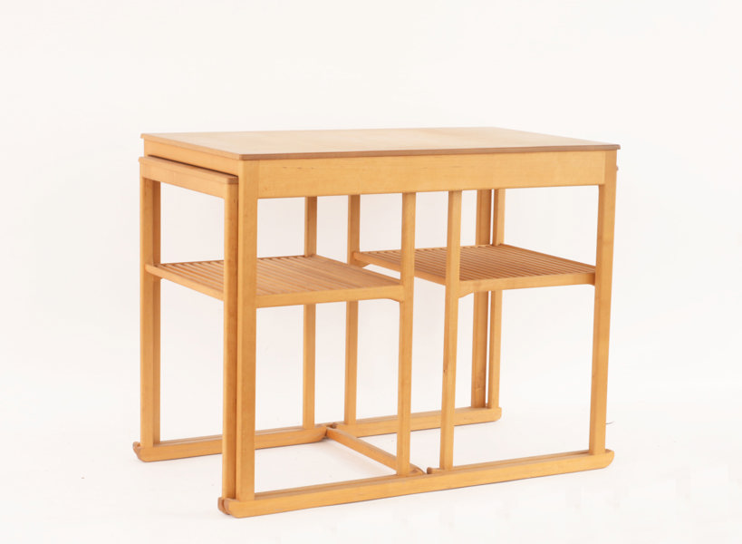 Satsbord 3 delar, "Släden", Carl Malmsten