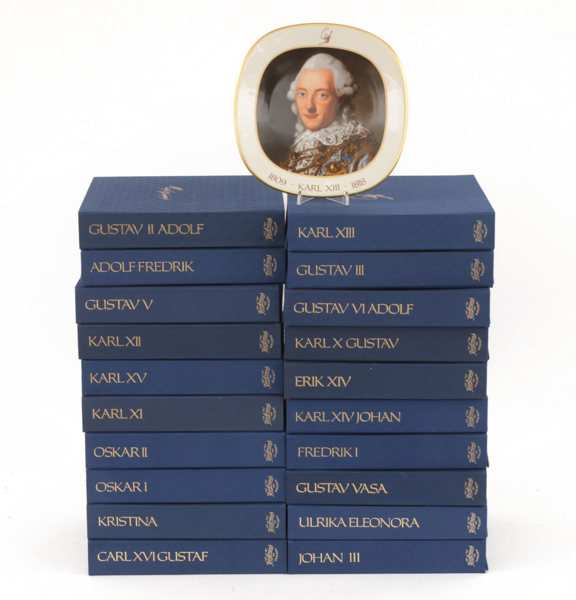 Samlartallrikar 23st, Rörstrand