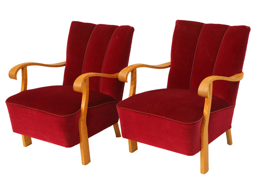 Fåtöljer ett par, 1940-tal