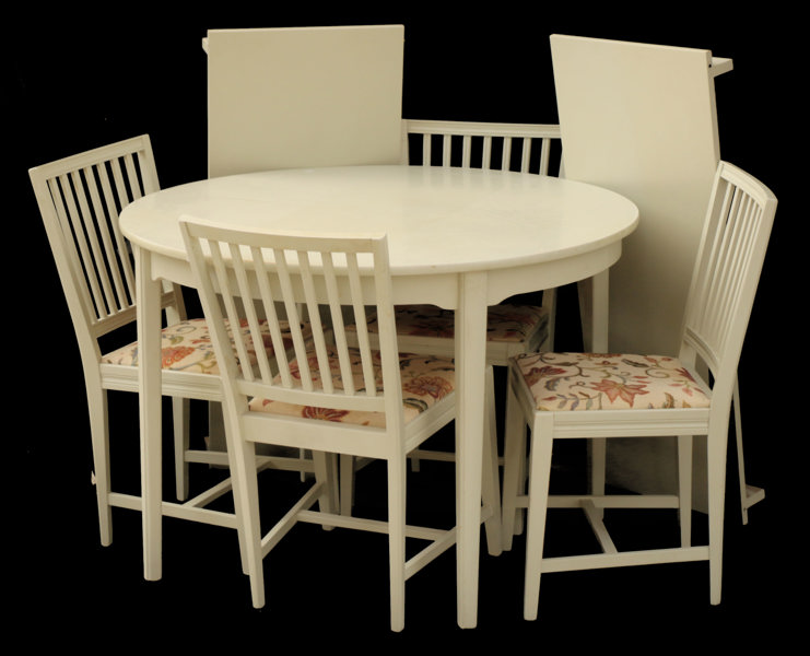 Matsalsmöblemang 5 delar, 1900-talets andra hälft