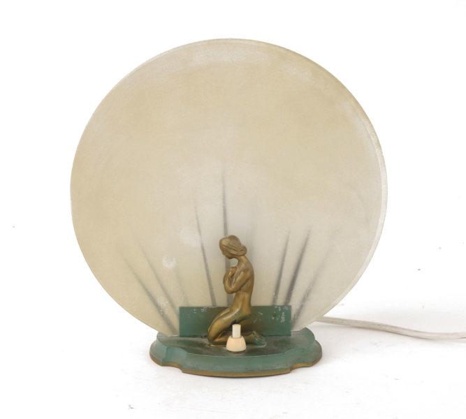 Bordslampa, Stjärnmetall, 1930/40-tal