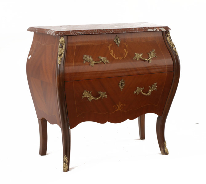 Byrå, rokokostil, 1900-talets andra hälft