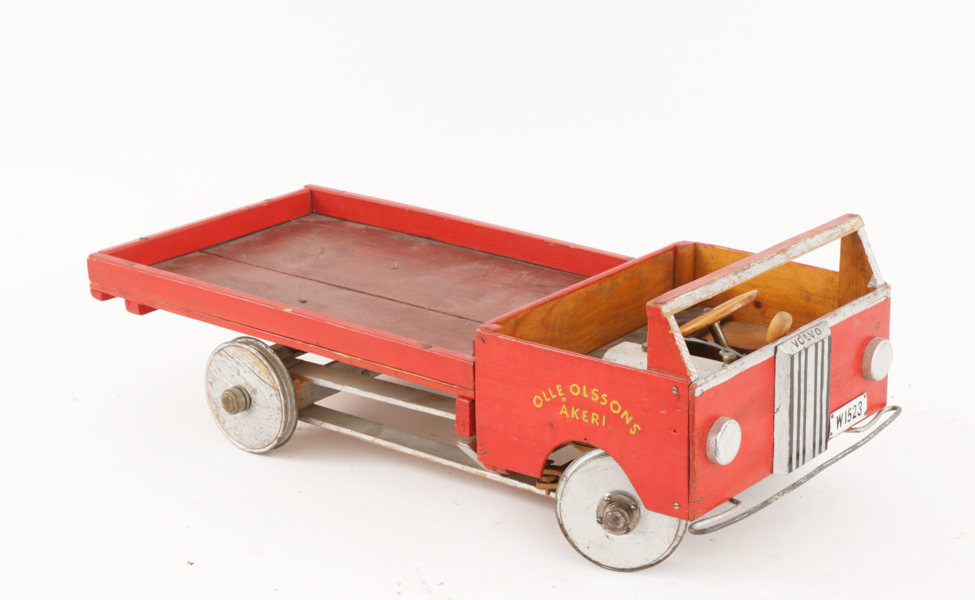 Leksakslastbil, omkring 1900-talets mitt