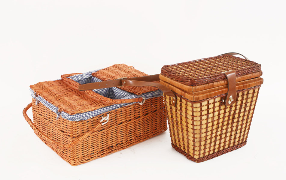 Picknickväskor 2st, 1900-talets slut