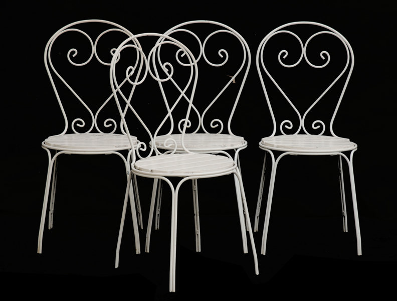 Caféstolar 4st, Byarums Bruk