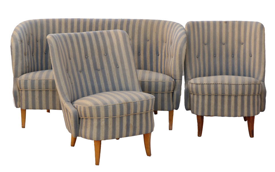 Soffgrupp 3 delar, 1940-tal