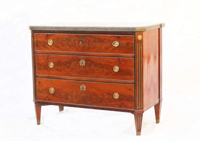 Byrå, gustaviansk stil, 1800-tal