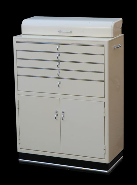 Tandläkarskåp, omkring 1900-talets mitt