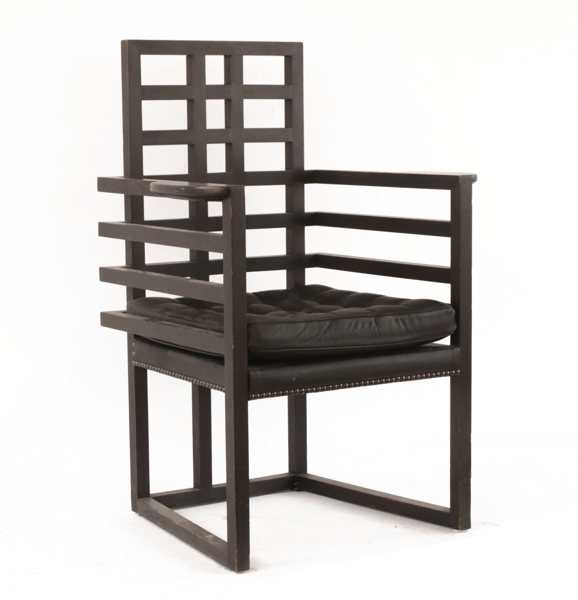 Karmstol, "Armlöffel", Josef Hoffman