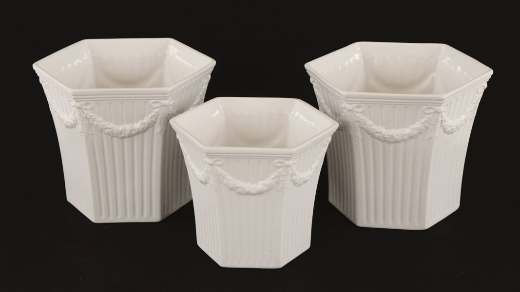 Ytterfoder 3st, "Empire", Gustavsberg