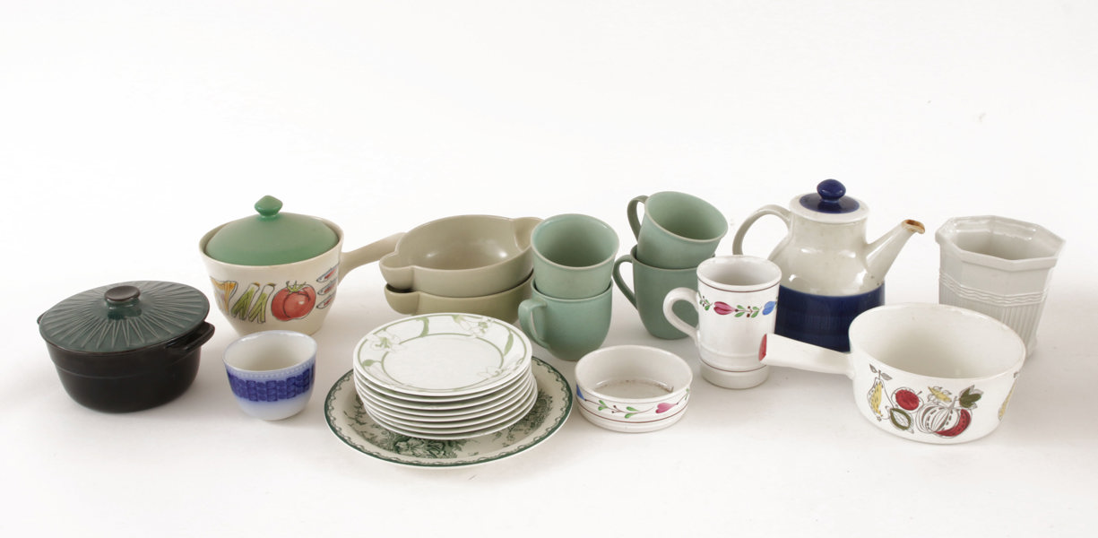 Parti porslin och keramik