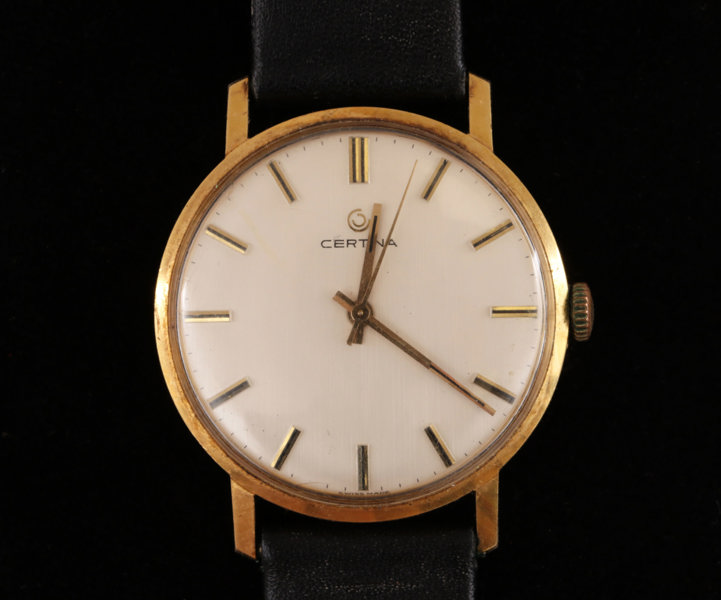 Herrarmbandsur, Certina, 18k