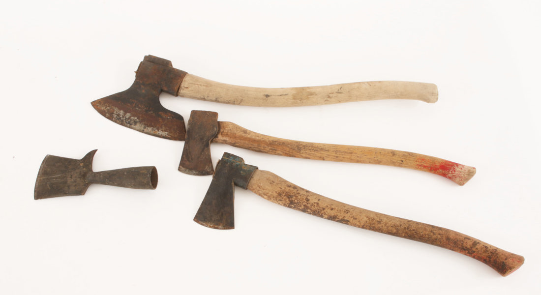 Yxor 2st, bila samt barkyxa, 