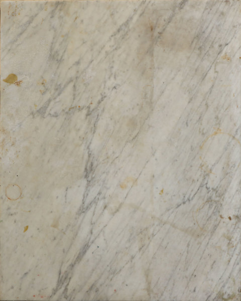 Skiva av marmor, 1900-tal