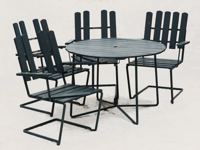 Trädgårdsmöblemang 5 delar, Grythyttan