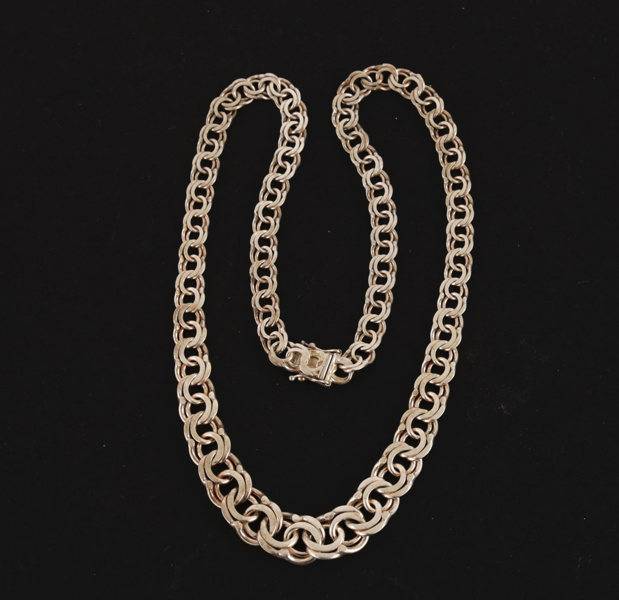Halsband i sterlingsilver, GHA