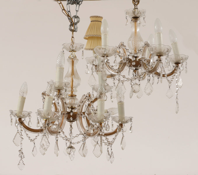 Takkronor 2st, venetiansk stil, 1900-talets andra hälft