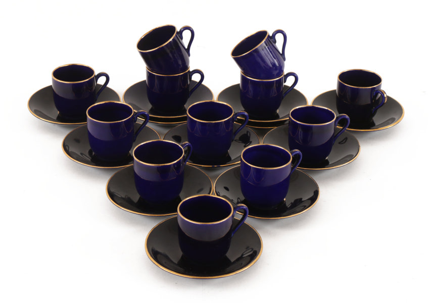 Moccakoppar med fat 12st, Rörstrand