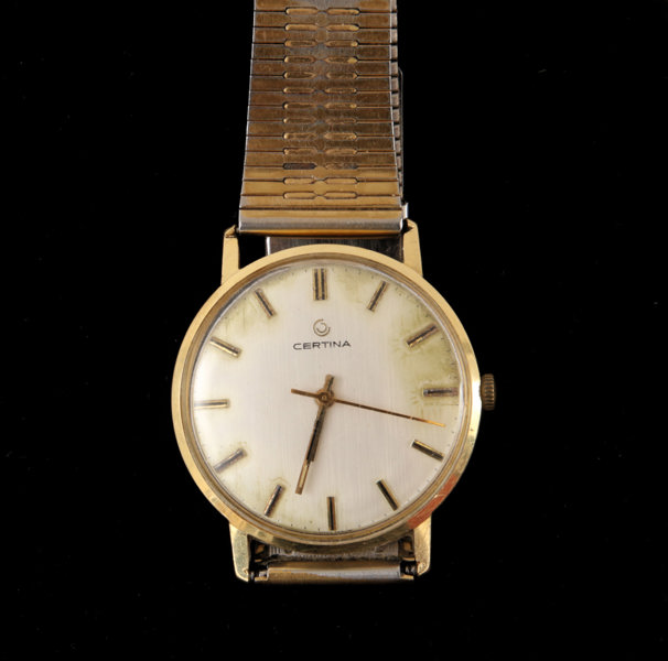 Herrarmbandsur, Certina, 18k
