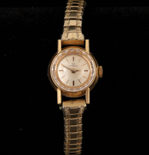 Damarmbandsur, Lemania, 18k