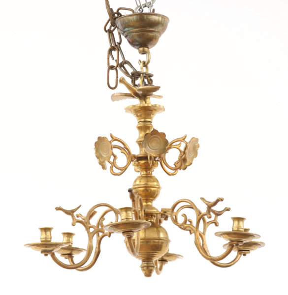 Ljuskrona, barockstil, 1800-tal