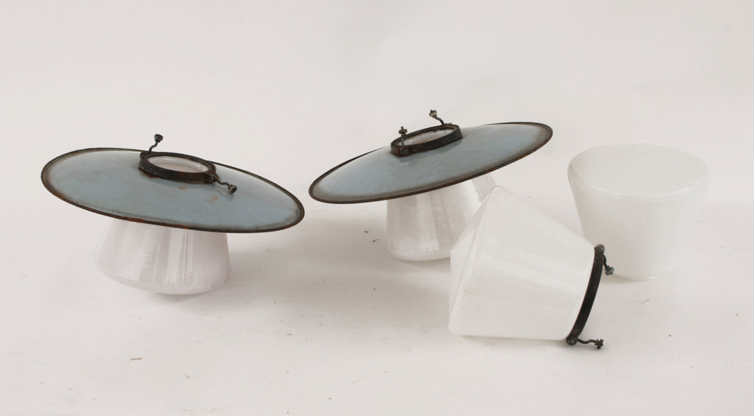 Taklampor 4st, 1900-talets första hälft