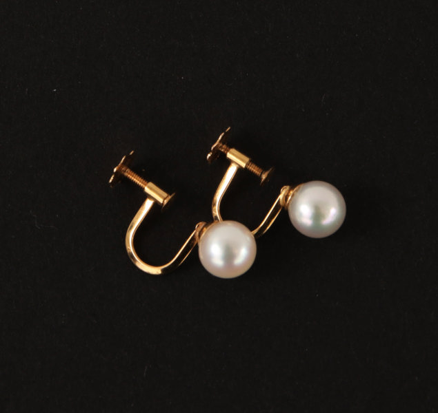 Örhängen ett par, 18k