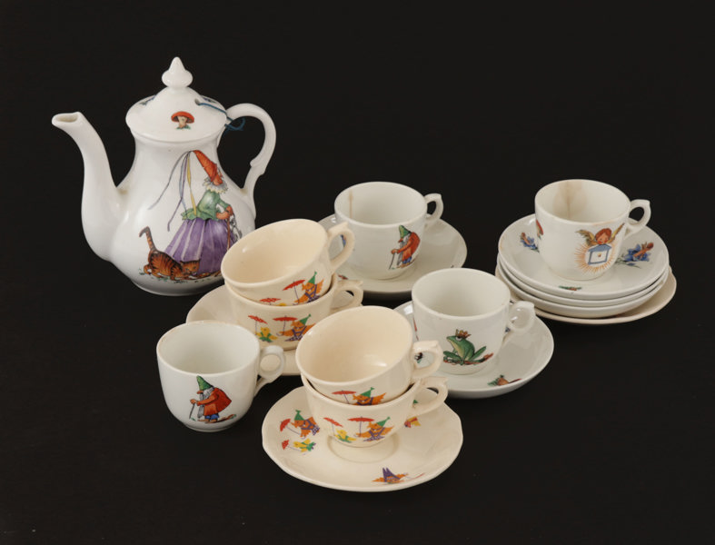 Dockservisdelar, Arabia, 1900-talets mitt/första hälft