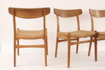 Stolar 5st, "CH-23", Hans J. Wegner för Carl Hansen & Son, Danmark